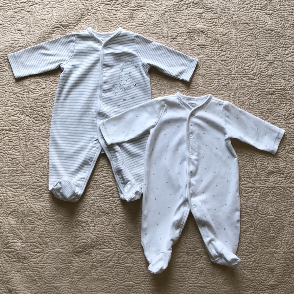Little Me Set of Two Footie Pajamas— NWOT